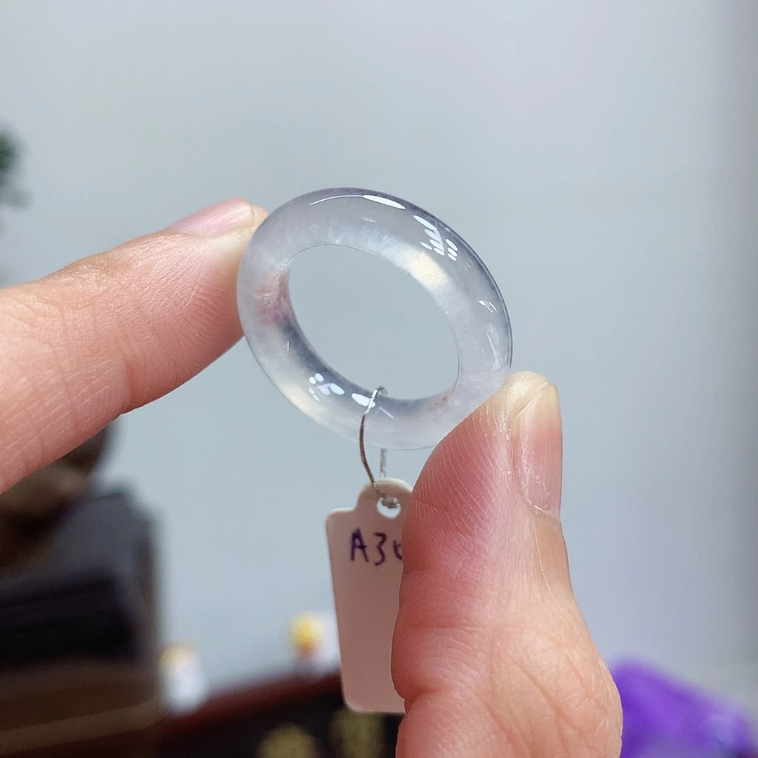 未镶嵌戒圈翡翠13-14号