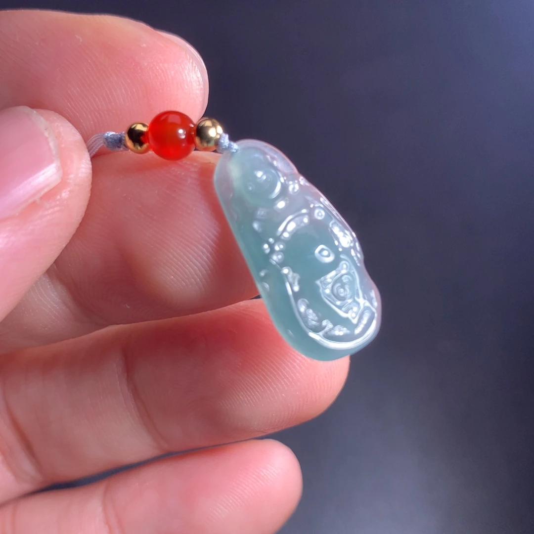 翡翠未镶嵌颈饰天然A货翡翠时尚气质女款吊坠挂坠