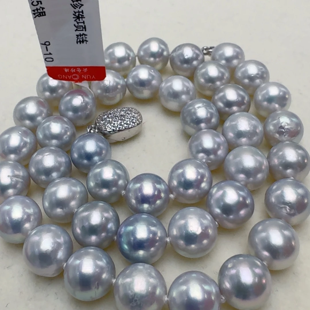 海水珍珠颈饰银S925镶嵌@@aq480