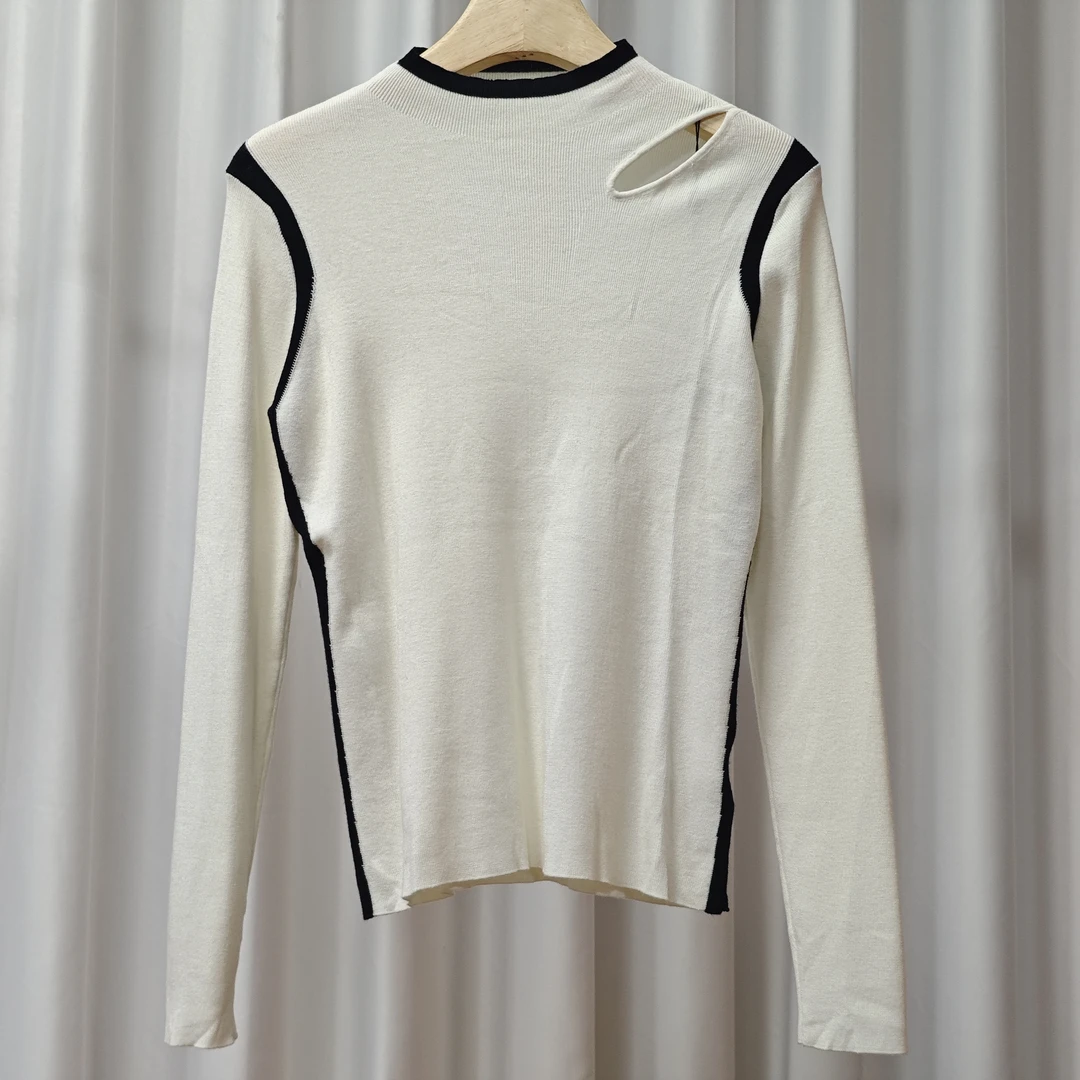 莉推荐 朗s系列 F259 品牌折扣春秋款针织衫 8Q523M286