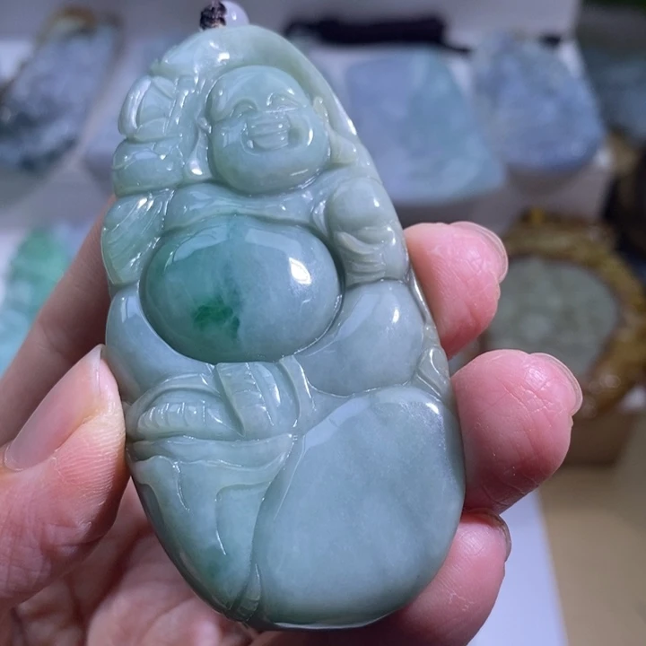【闪购商品】颈饰未镶嵌翡翠佛