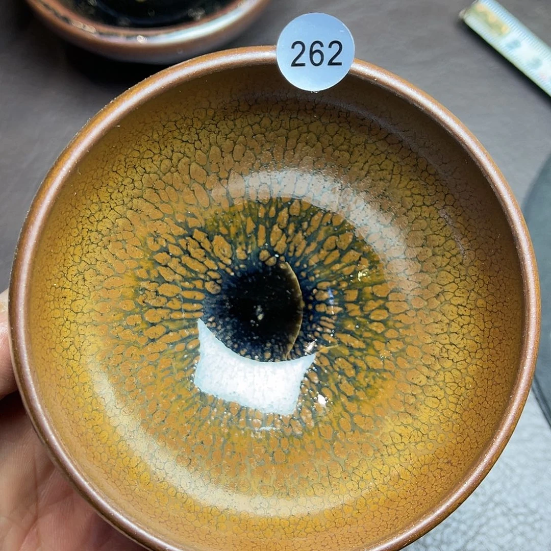 茶盏龙窑柴烧麦穗滴钵钵器型