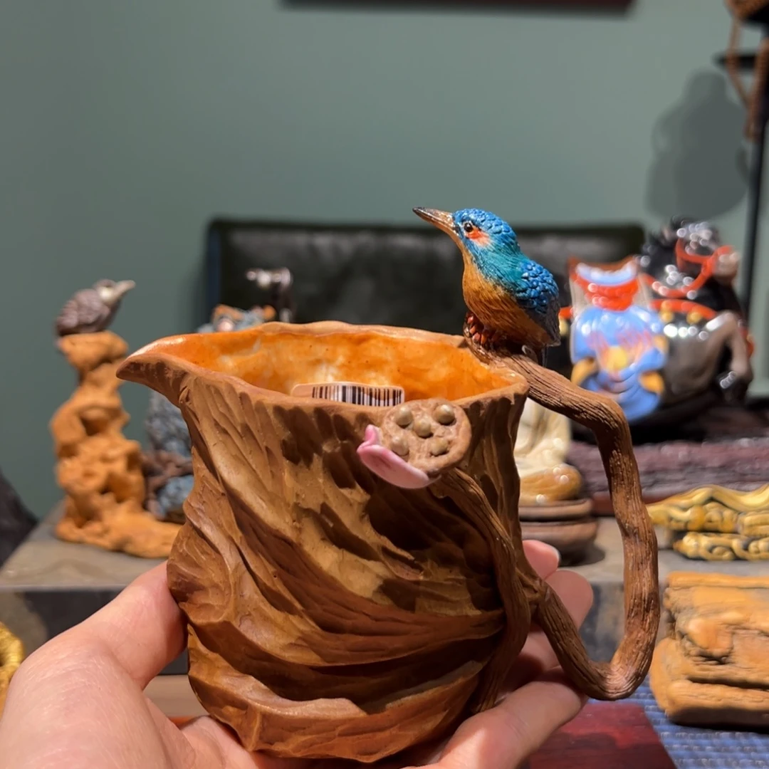 翠鸟公道杯一物一件