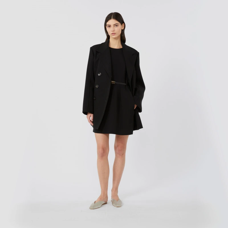 MaxMara 2025早秋新品女装收腰系带连衣裙6226065106