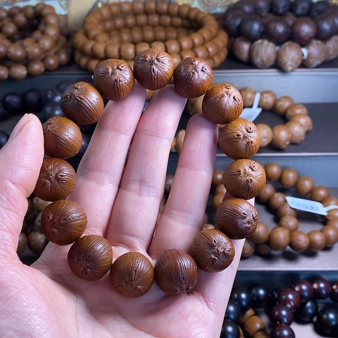 手串紫金鼠16原皮极品天花板纯圆红皮