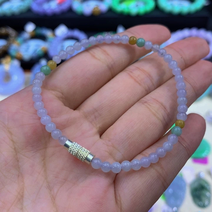 翡翠未镶嵌手链翡翠