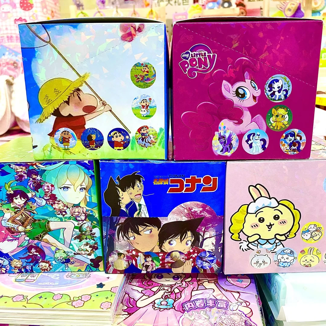 【福利】75吧唧卡通徽章包直播间为主文创意礼盒套装