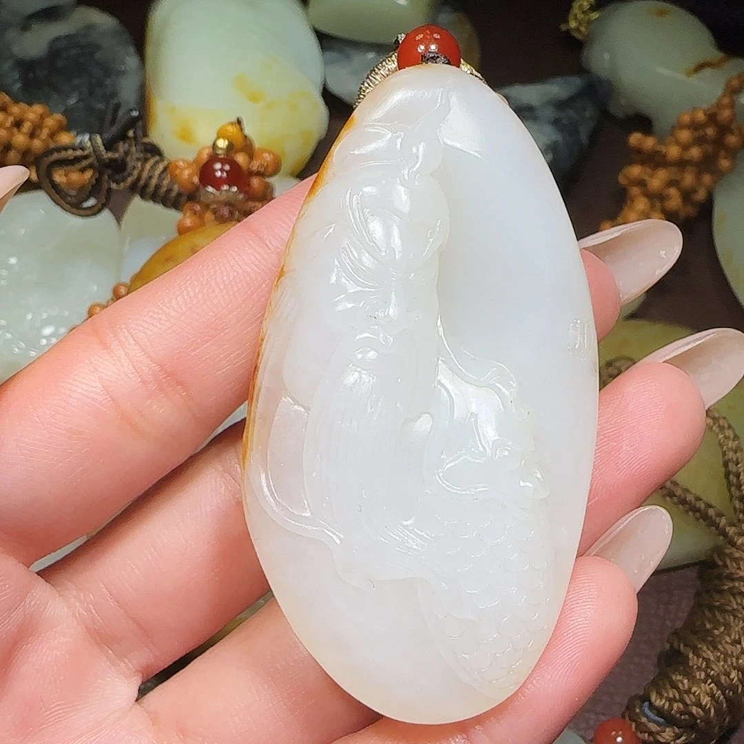 和田玉挂件未镶嵌