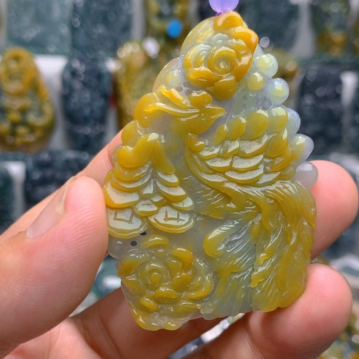 吊坠(不含链)未镶嵌翡翠