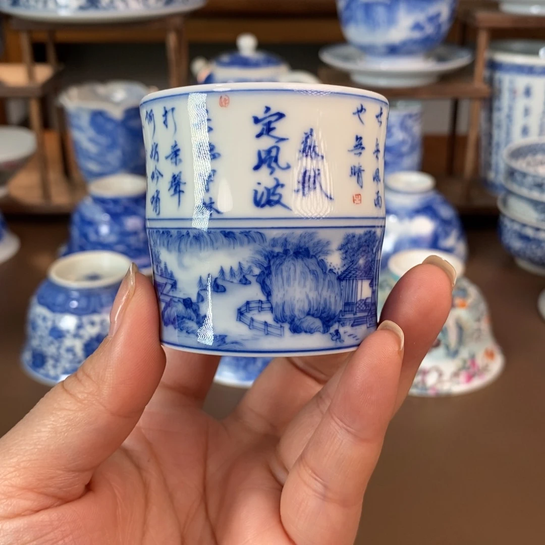 景德镇陶瓷手工手绘