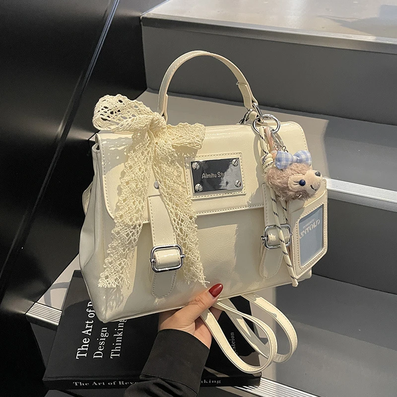 艾米兔女包2025新款休闲通勤百搭手提包潮流时尚ins洋气双肩包