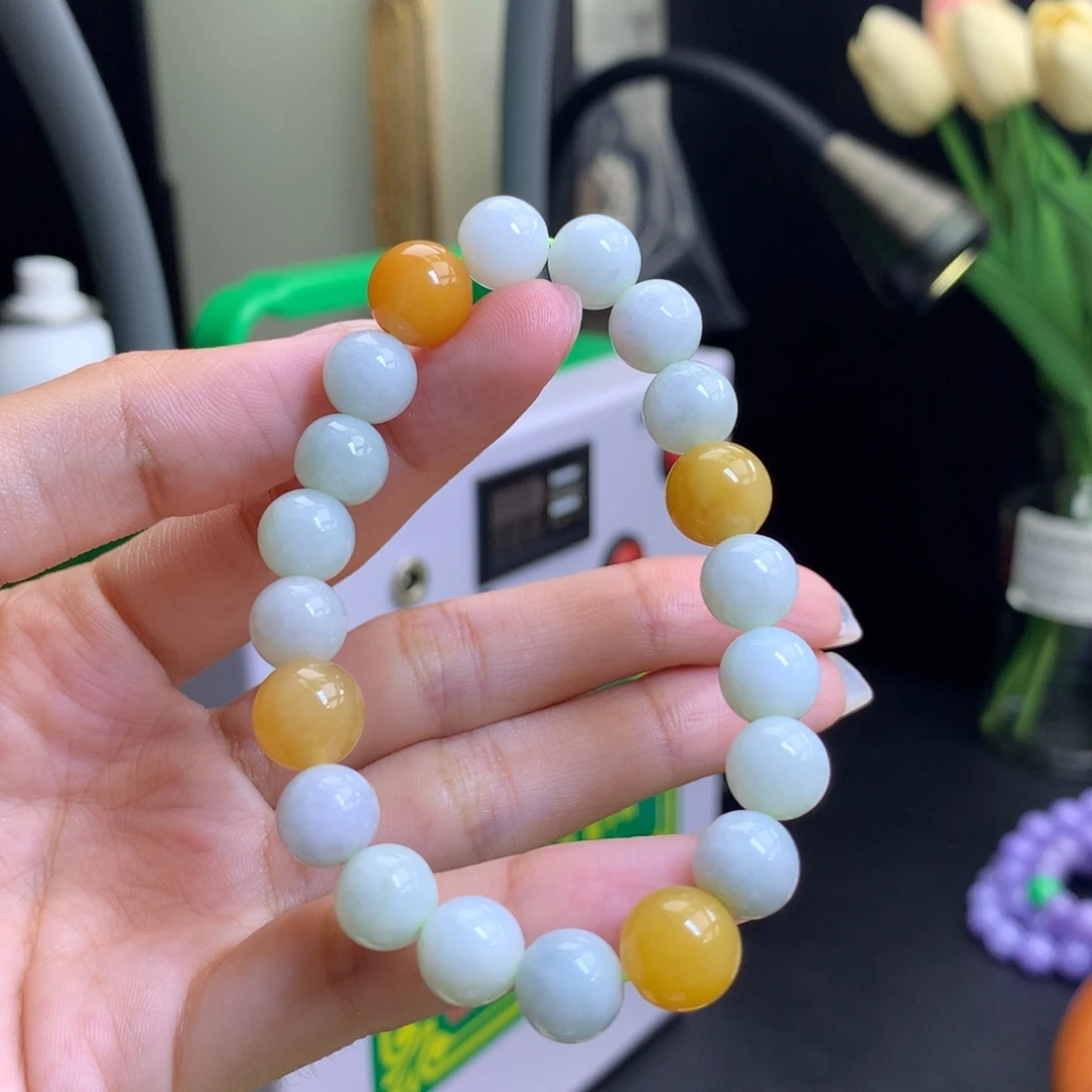 翡翠未镶嵌颈饰天然