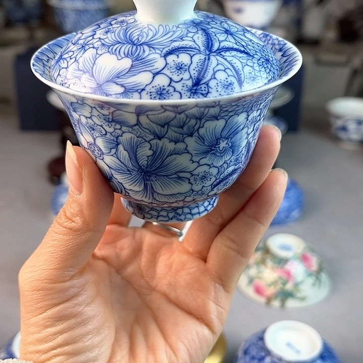 万*爷福利万花盖碗一个