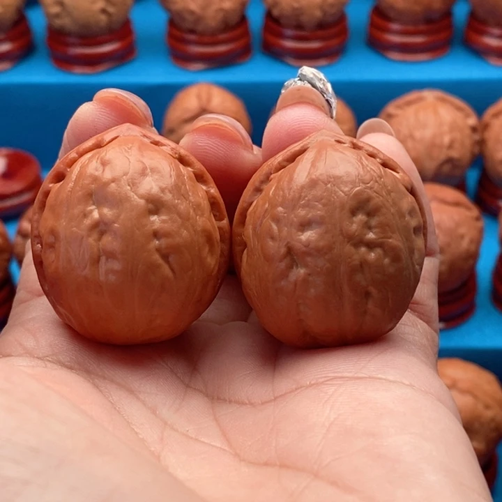 文玩核桃把件河豚