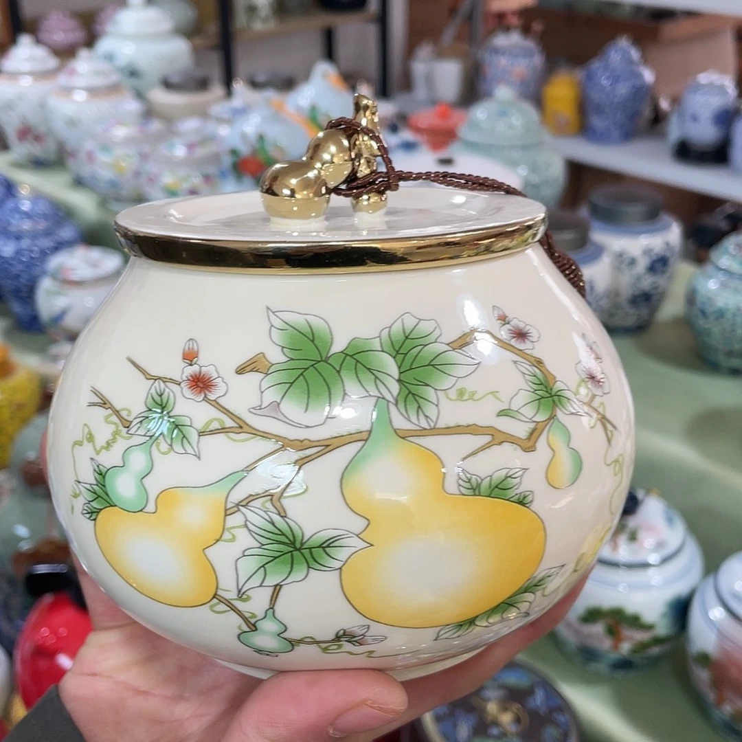 陶瓷罐茶叶罐密封罐