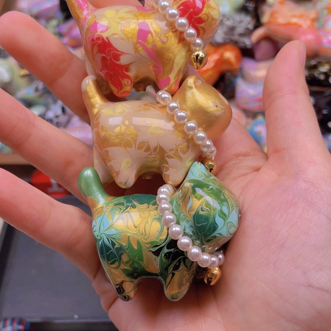 手绘拉花5公分福利款