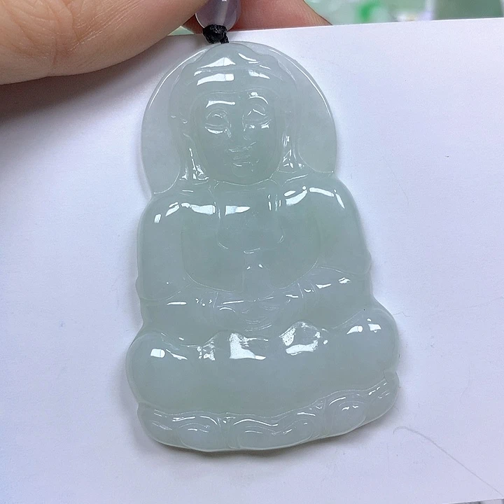 翡翠未镶嵌颈饰挂件