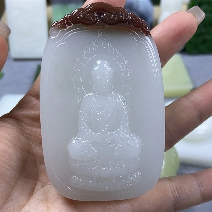 颈饰未镶嵌和田玉