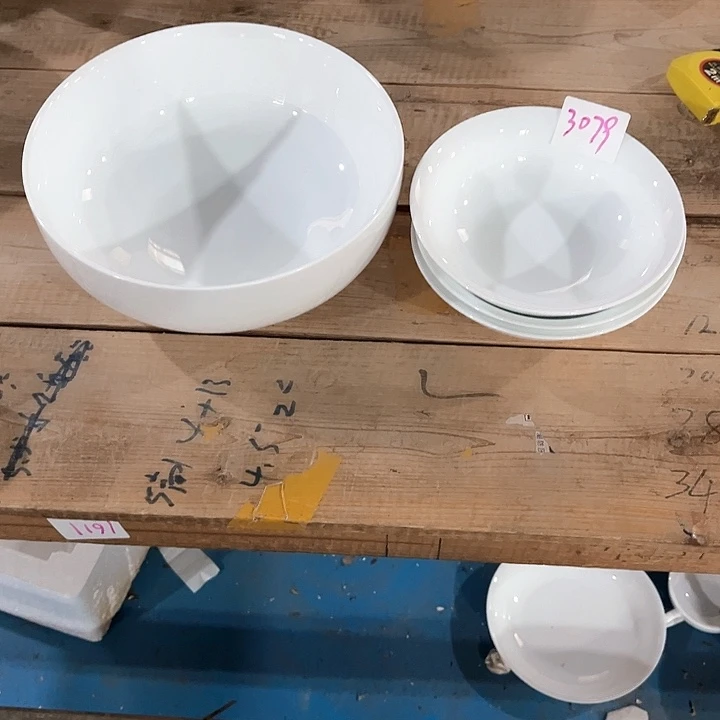 碗3079号，微瑕碗盘，破损包赔补差价，不补发