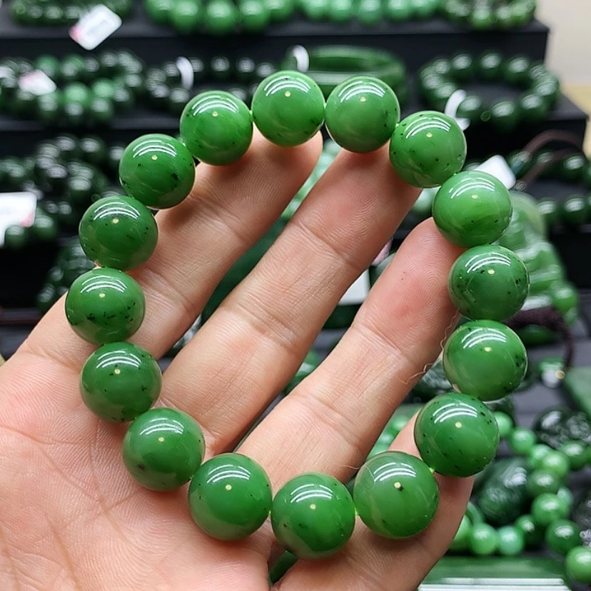 【闪购商品】和田玉（碧玉）手链未镶嵌