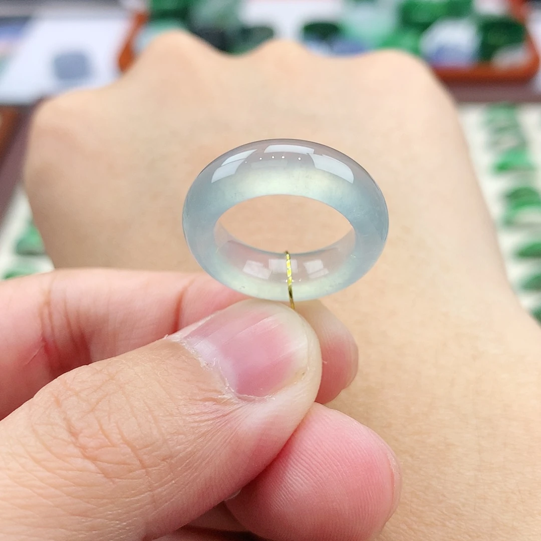 未镶嵌戒指翡翠6号