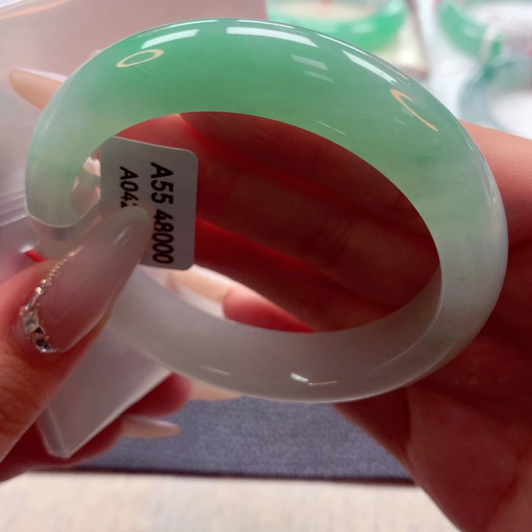 翡翠手镯未镶嵌22（47号）