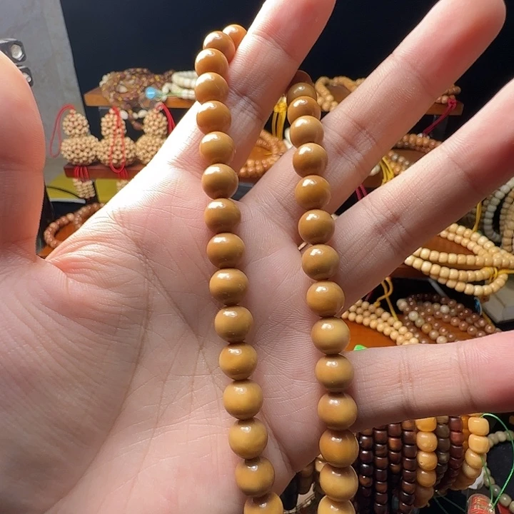 吊坠龙脊菩提老料圆珠卡9