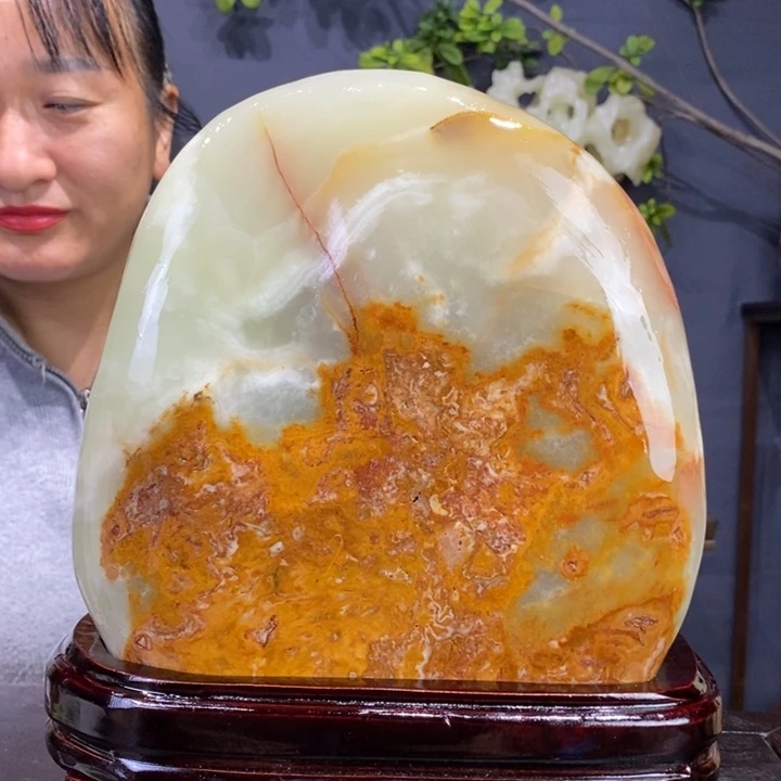 石材精品古青石摆件