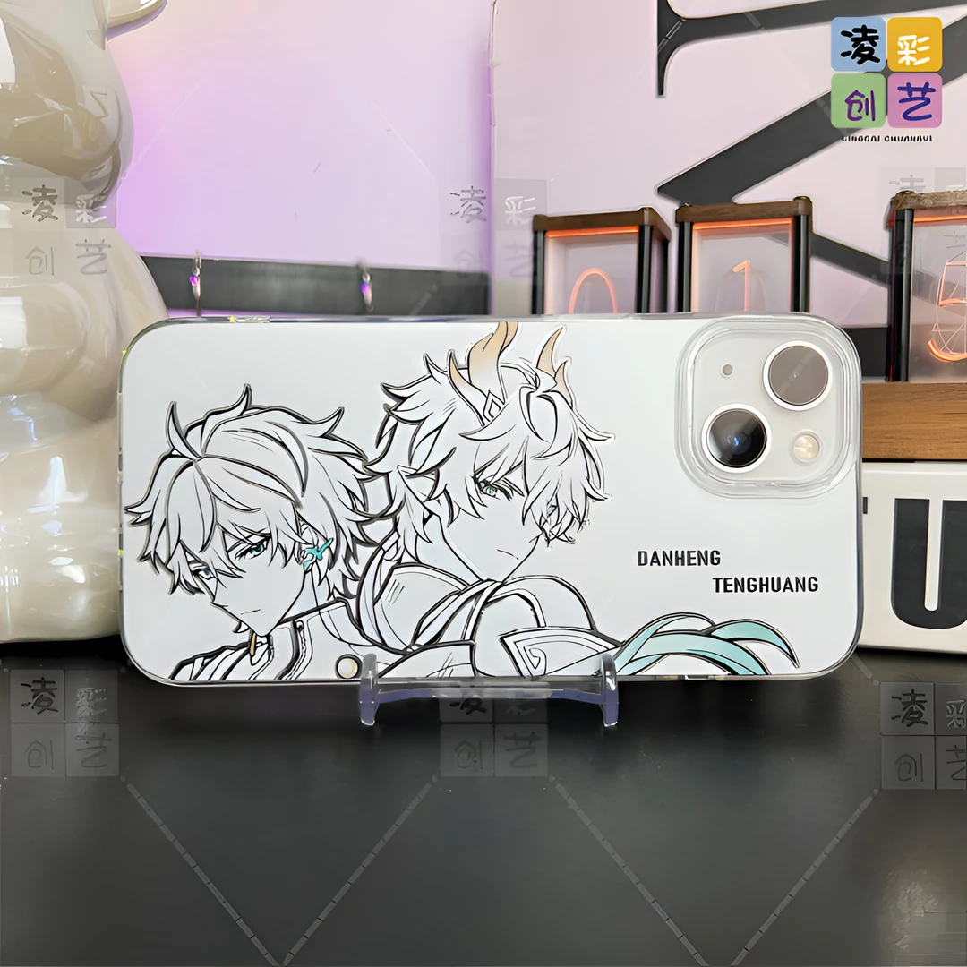 凌彩创艺手机壳适用苹果17华为小米崩铁线稿腾荒丹恒大孔冰川壳