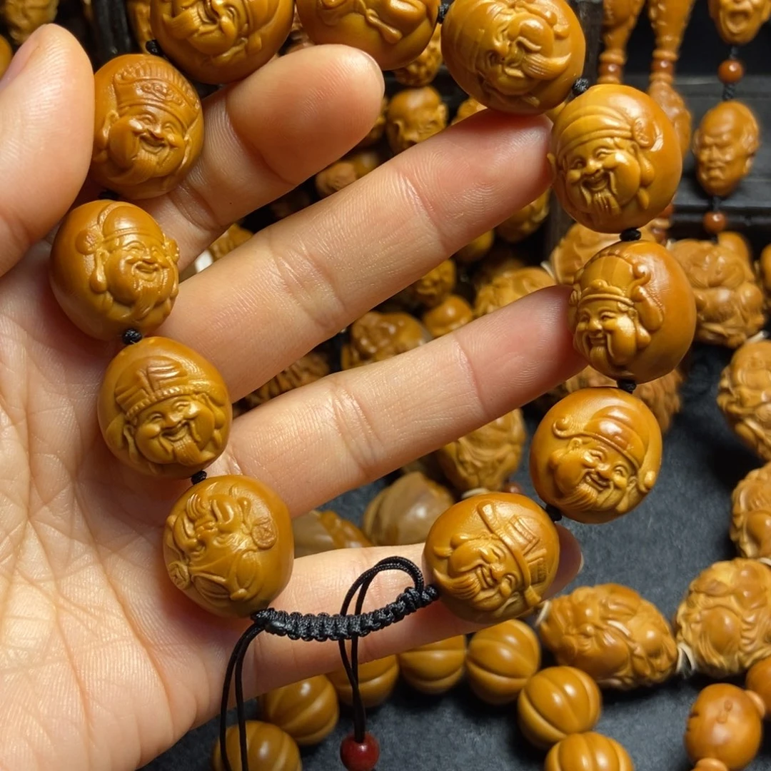 【闪购商品】手串/手链橄榄核财神头