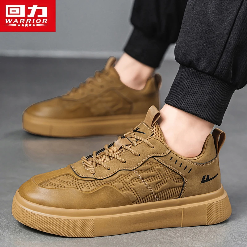 回力正品男鞋秋季英伦复古板鞋男士2025新款厚底休闲德训鞋百搭潮