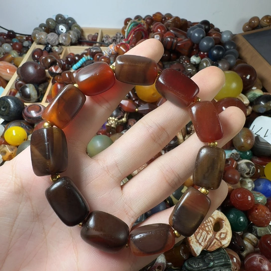 玛瑙/玉髓未镶嵌纯天然玛瑙珠子