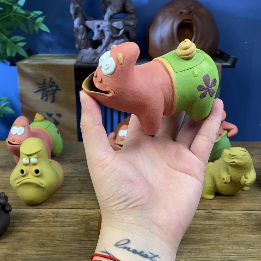 紫砂茶壶紫砂 派大星