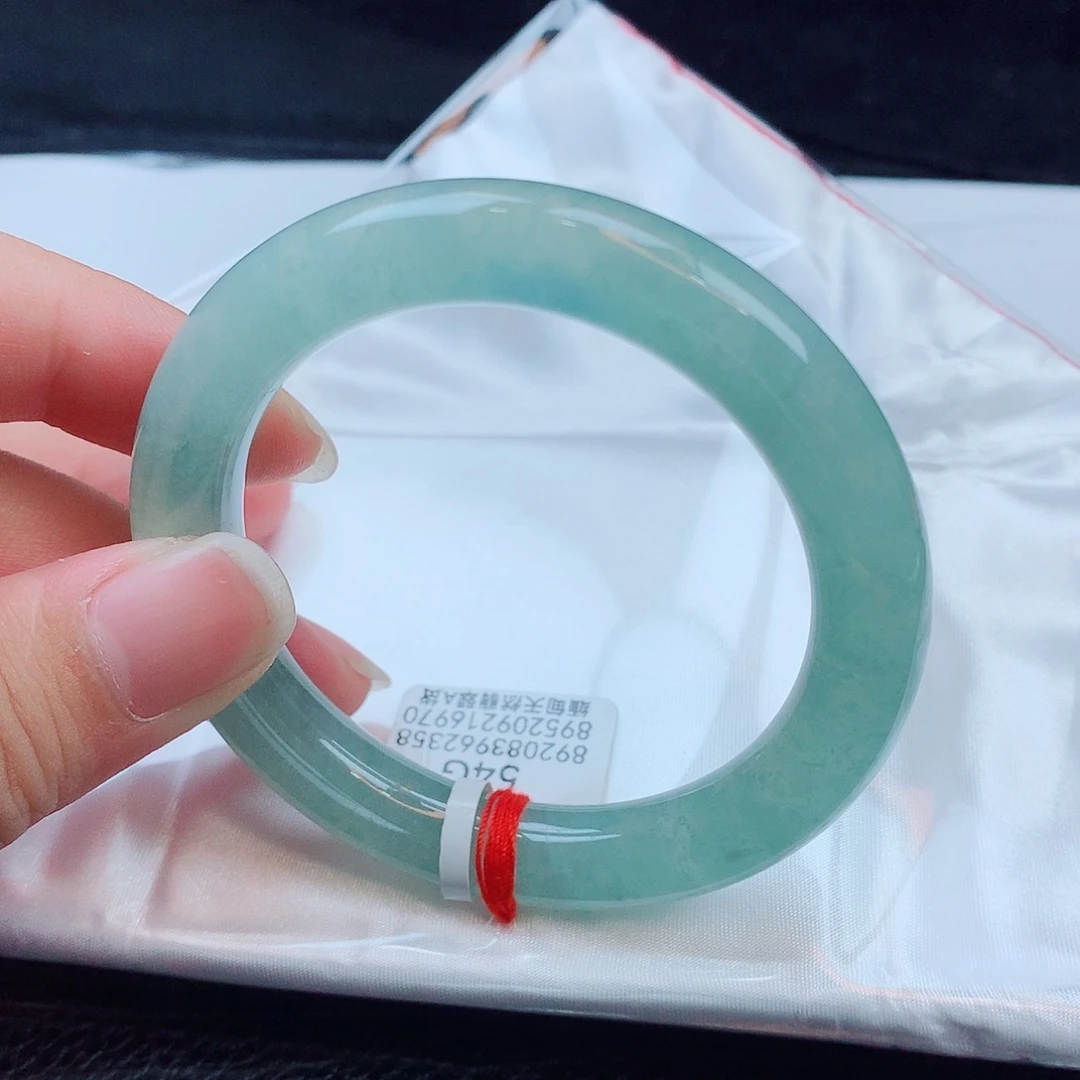 翡翠未镶嵌手镯天然缅甸翡翠A货手镯