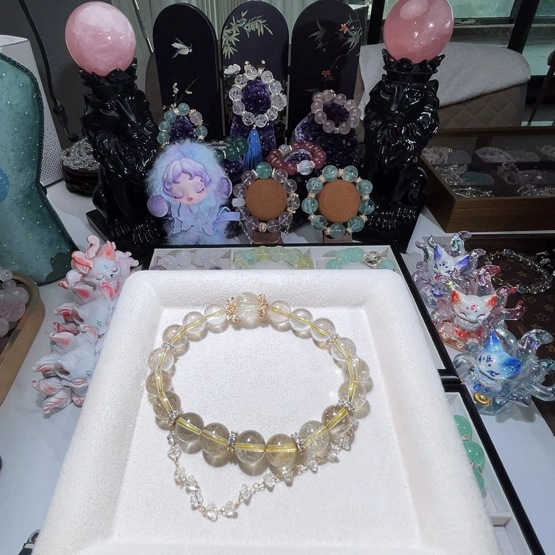 颈饰水晶未镶嵌天然水晶