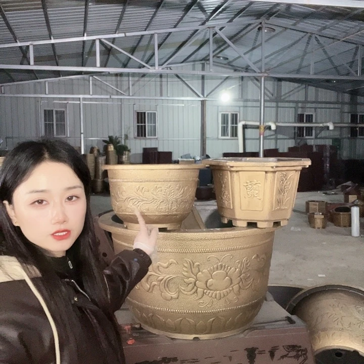 八角40和圆40盆各2个有孔