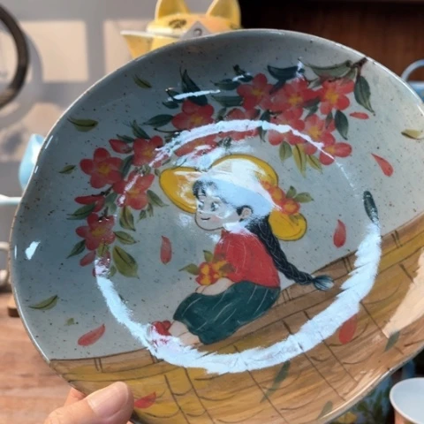 炉景德镇釉下手绘陶瓷