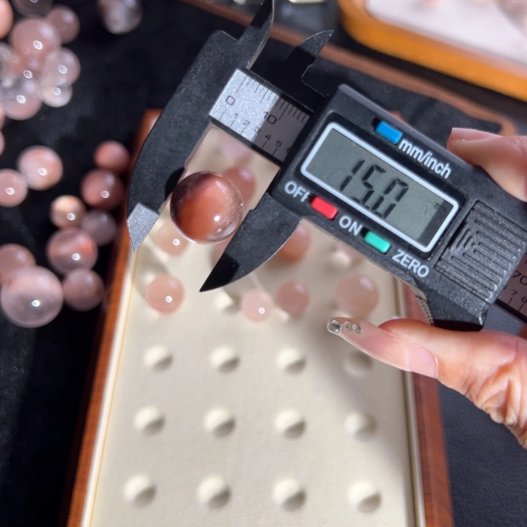 蜂***刺水晶手链未镶嵌15m 定制通孔不退不换