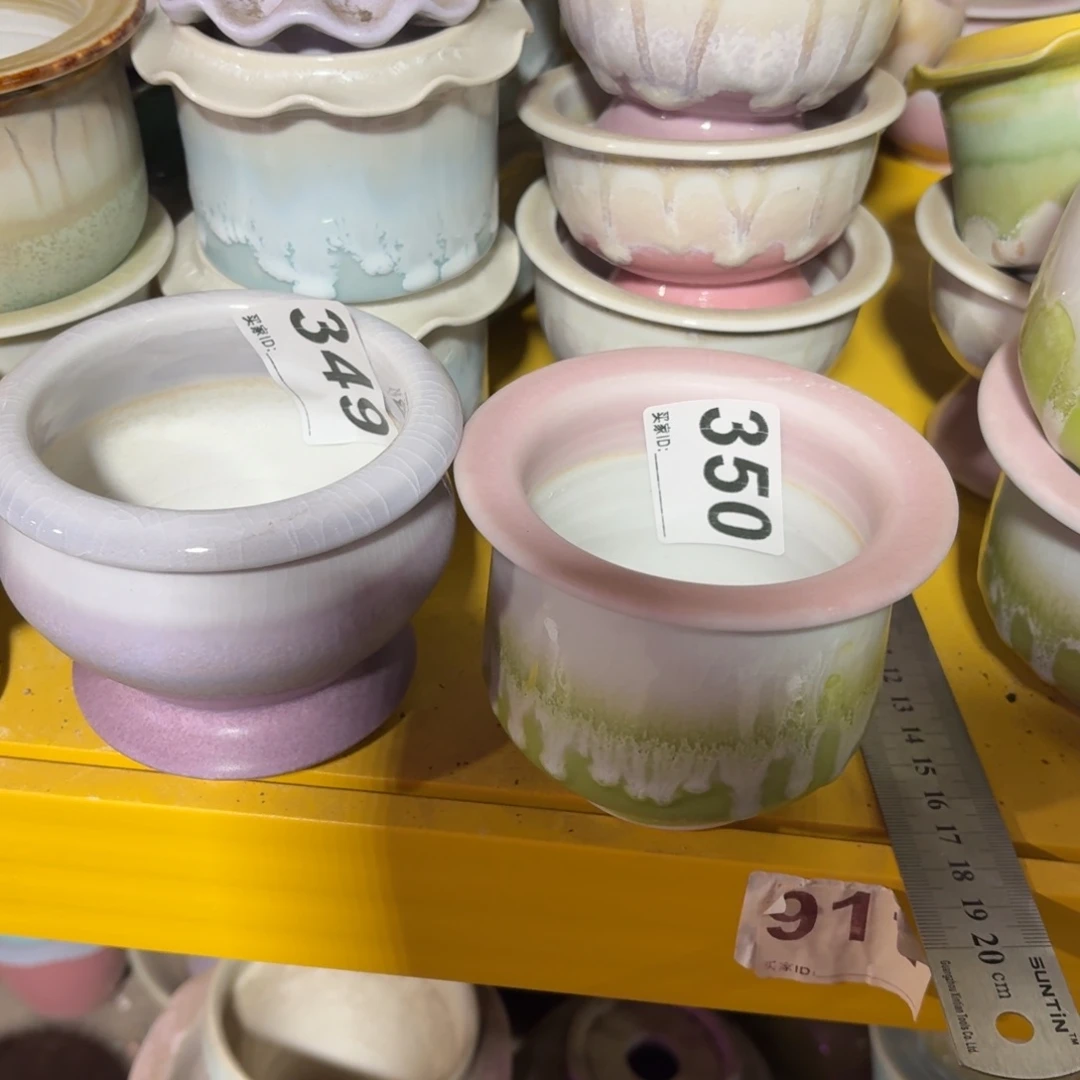 山***8景德镇多肉花盆349+350