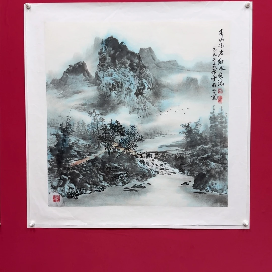 文***三国画沈丰明作品4平尺