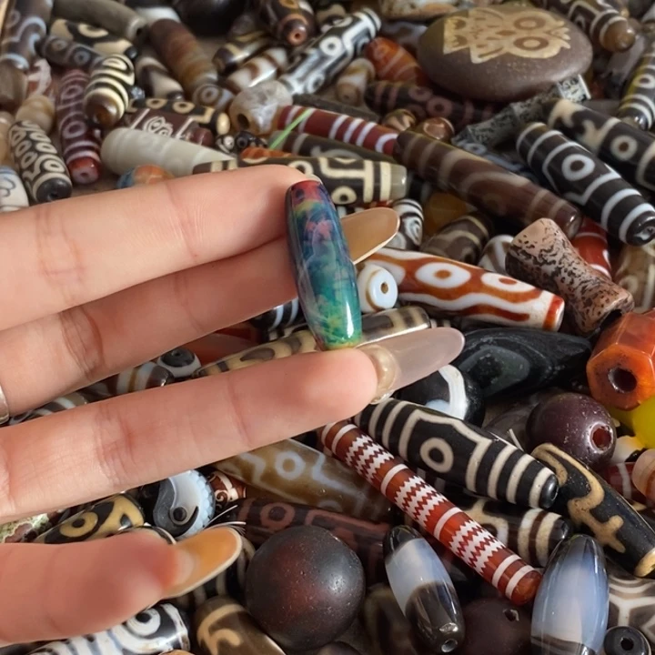 玛瑙/玉髓颈饰足银镀金镶嵌177