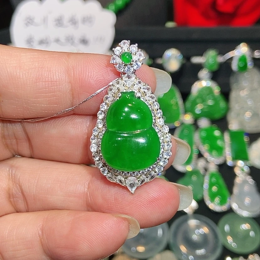 【闪购商品】颈饰未镶嵌翡翠天然翡翠