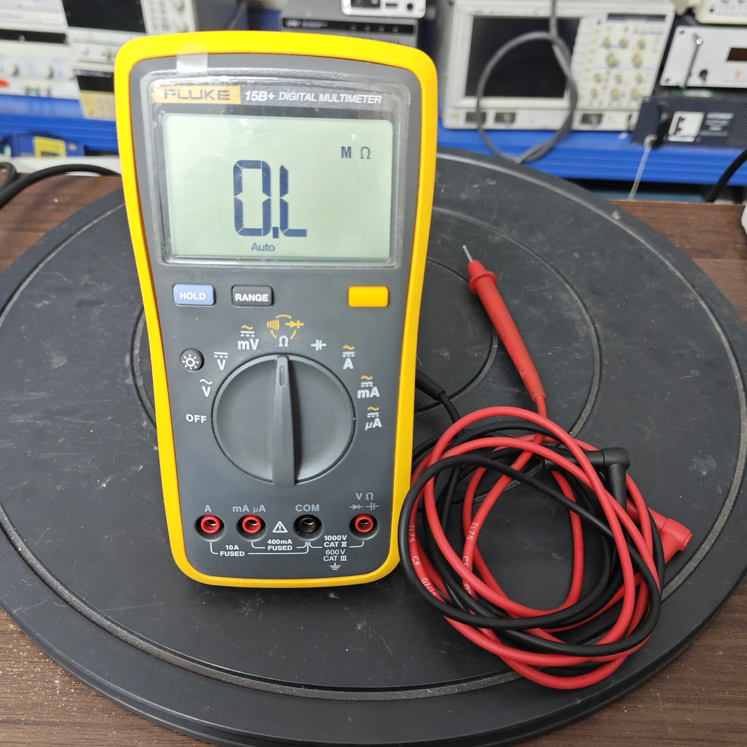 福禄克FLUKE 15B+数字万用表带原装表笔