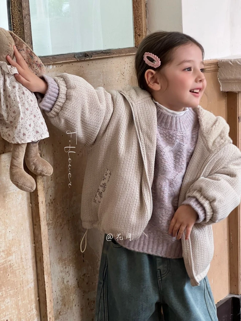 965620-FLOWFLOWER-针织韩系慵懒外套