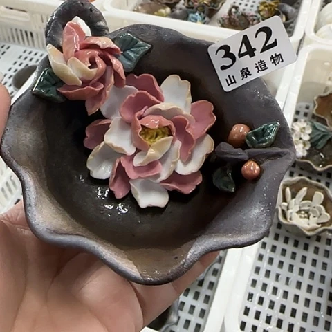****甜山泉造物手工制作柴烧342