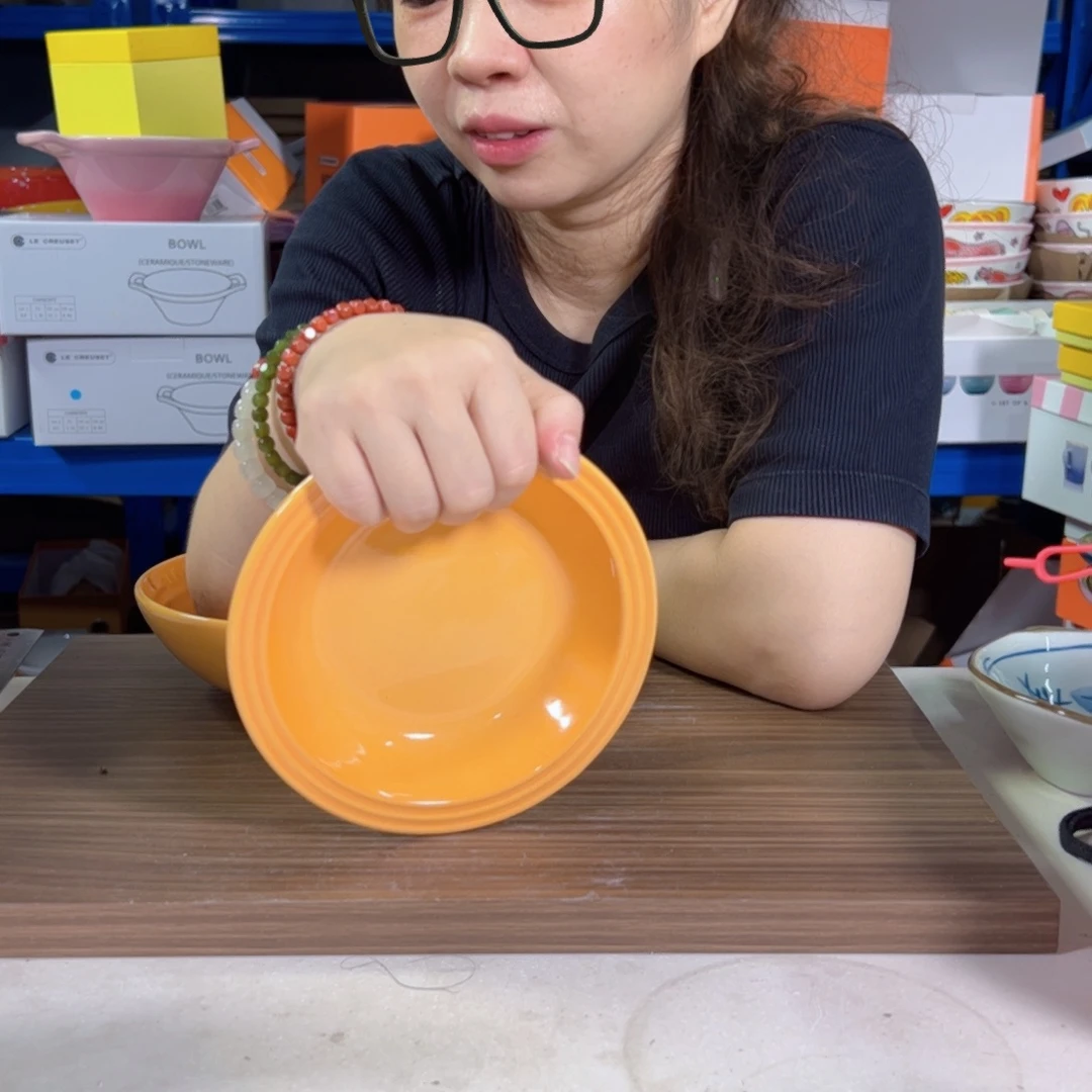 陶瓷南法橙小草帽