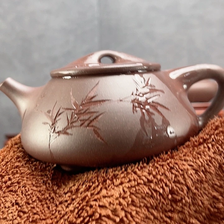 紫砂茶壶快**孩四号井底槽清