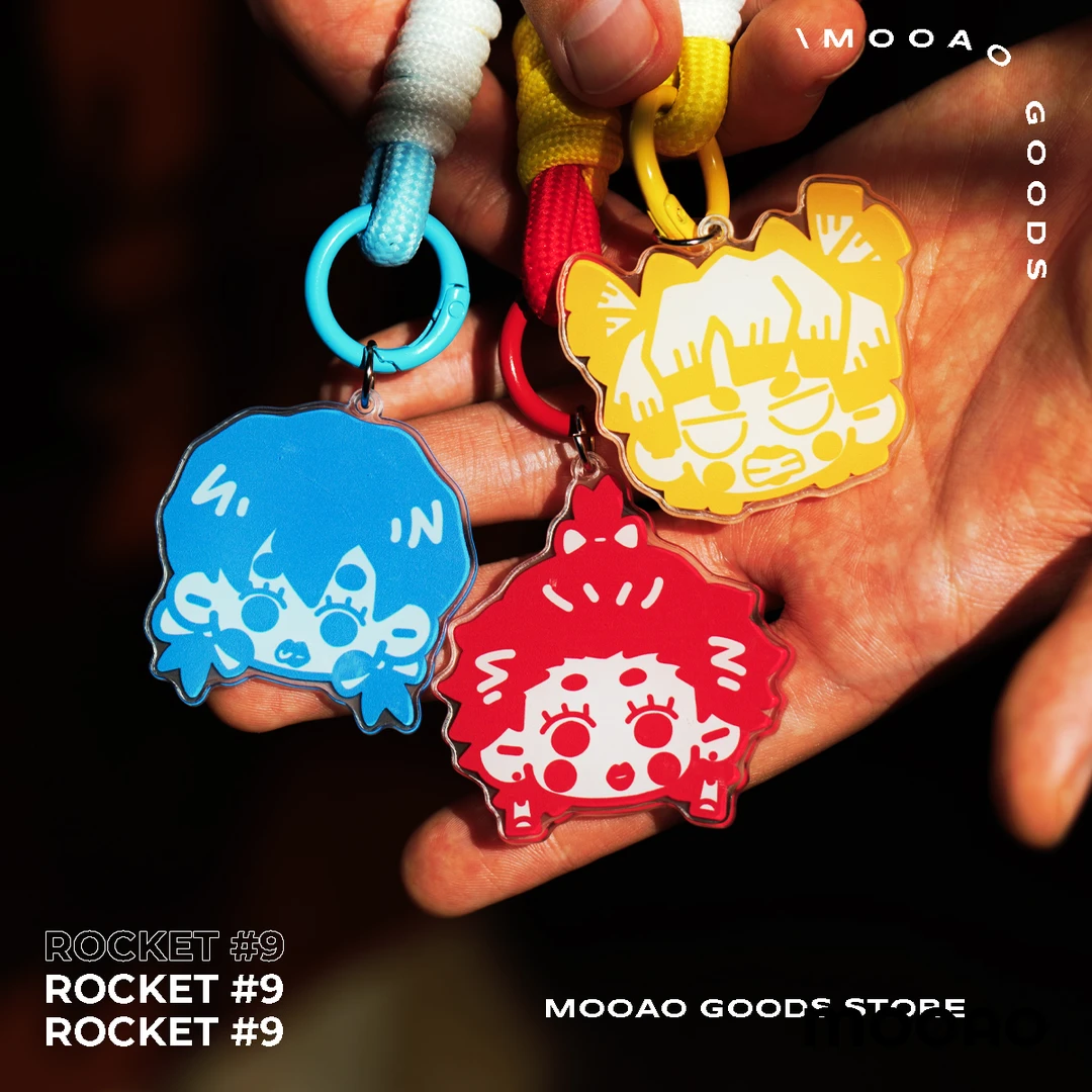 鬼灭之刃周边我妻善逸炭治郎祢豆子伊之助同人谷子动漫钥匙扣挂饰