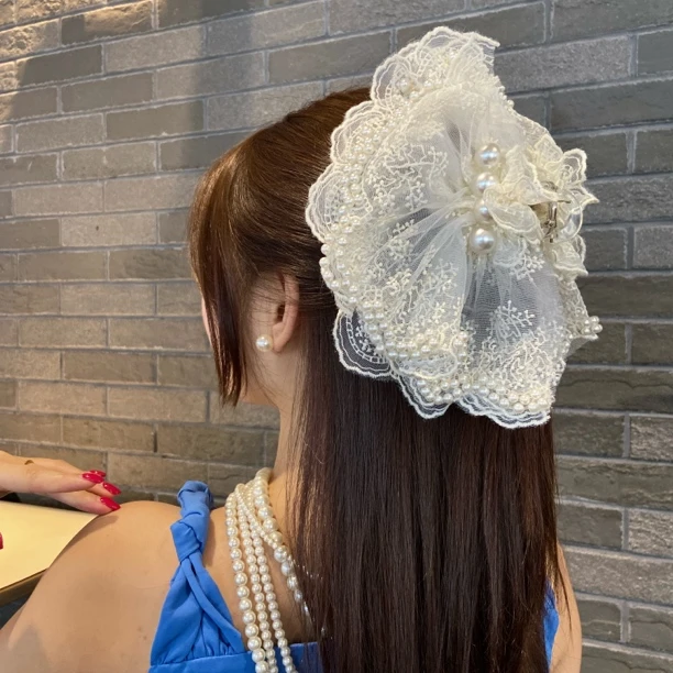 【蝴蝶仙子】森系优雅仙女精致蝴蝶飘抓夹显气质抓夹女鲨鱼夹