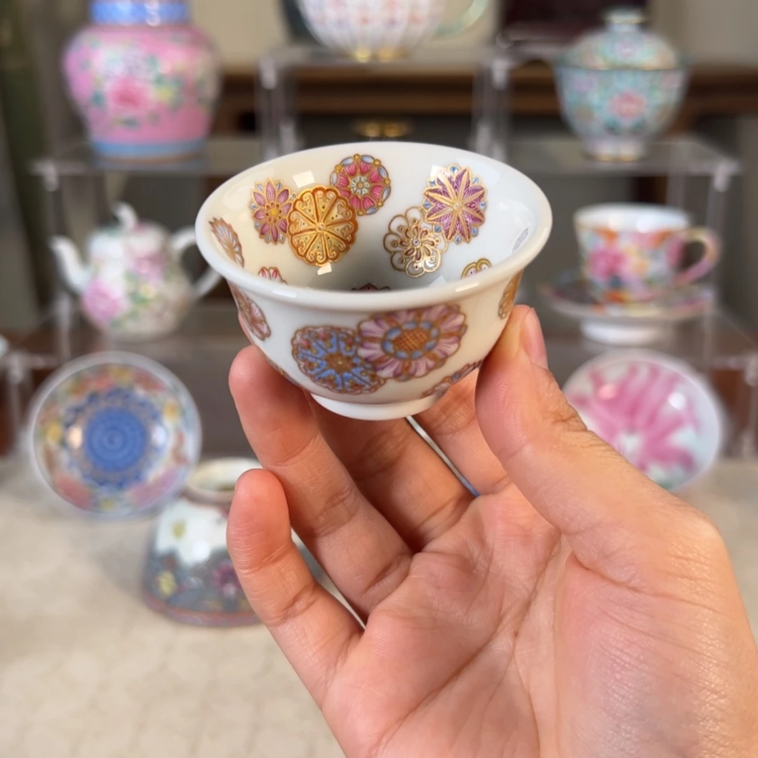 纯手工手绘 高端茶器